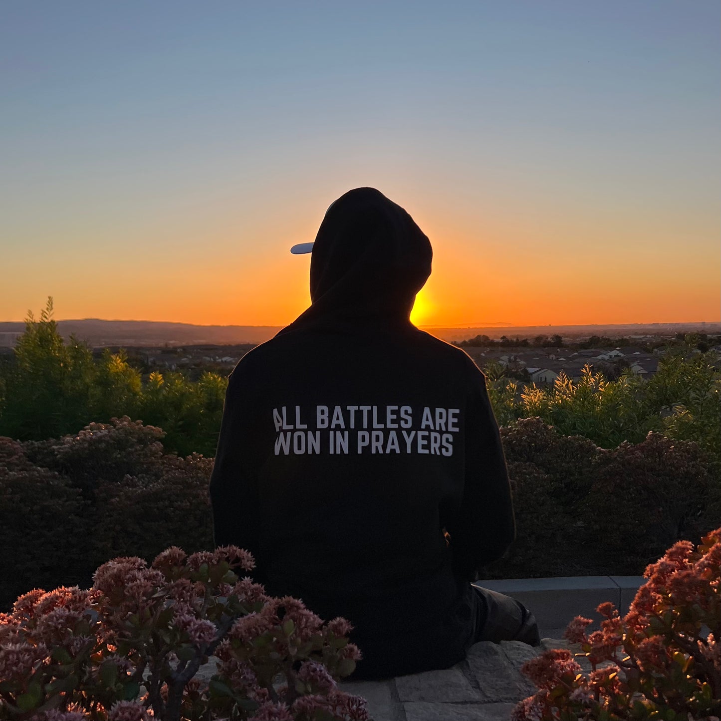 All Battles Are Won In Prayers Hoodie