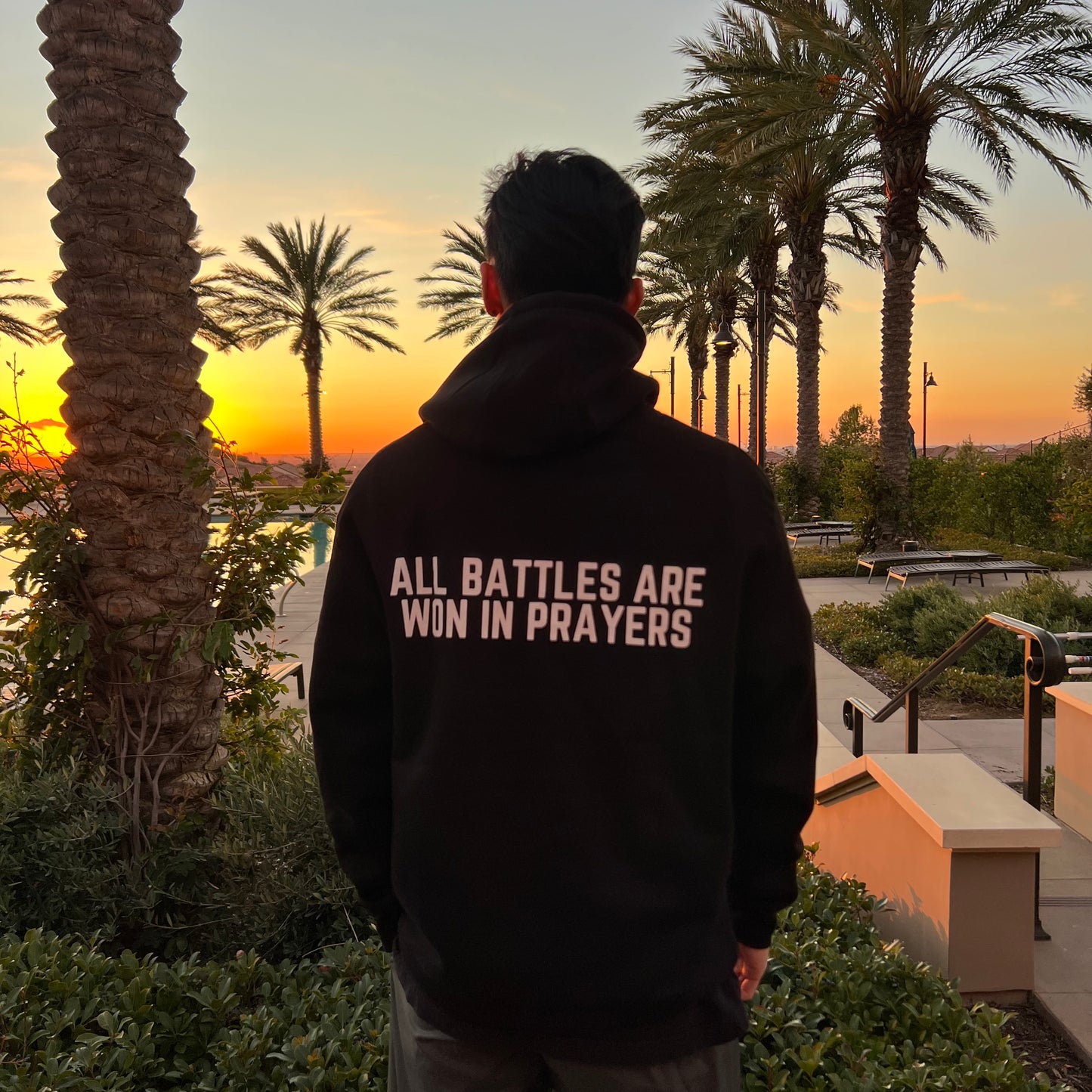 All Battles Are Won In Prayers Hoodie